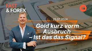 Gold kurz vorm Ausbruch – Ist das das Signal? | Fast & Forex | Swissquote