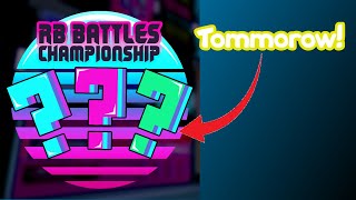 RB Battles Season 3 Is Comming Out TOMMOROW!?