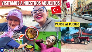 VAMOS AL PUEBLO🚜VISITAMOS A LOS ABUELITOS👴👵VOLVI AL GYM💪#mexicanaenturquia#turquia#mexicana#vlog