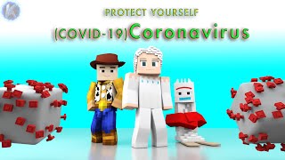 Protect Yourself from COVID-19 (Coronavirus) Minecraft Animation