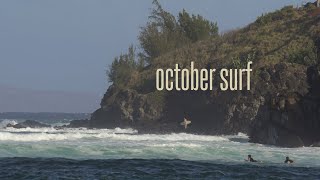 Surfing October Waves | Maui, Hawaii | 2024