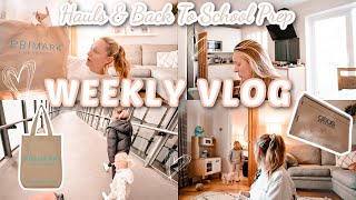 WEEKLY VLOG 2024 | A COSY WEEK AT HOME, ORGANISING AND GETTING READY FOR BACK TO SCHOOL