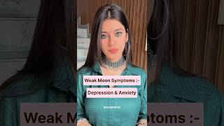 Weak Moon Symptoms and Remedy, Mantra to strengthen Moon | Depression & Anxiety caused by weak Moon