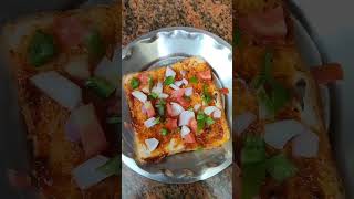 Bread Pizza | cheese pizza sandwich #shortvideo #shorts #ashortaday