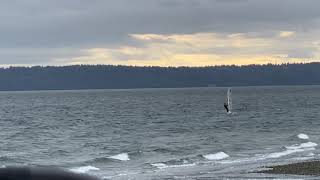 Wind Surfing at Des Moines Marina || Best of Washington State