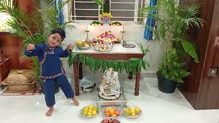 swarna Gowri pooja katha and advantage #youtube #babydivith #babydivithbalaji #gowriganesha