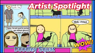 [ARTIST SPOTLIGHT #42] Doodley Squat Comics by Jess Rae