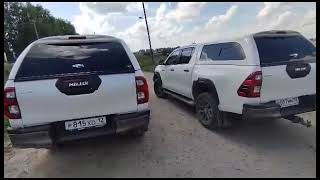 Установка двух кунгов модели SKAT TOP для пикапов Toyota Hilux