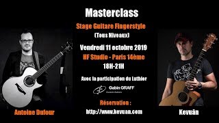 Masterclass Antoine Dufour & Kevuân