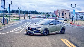 The Type R get Wrapped!...Inozetek Khaki Green