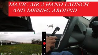 MA2 Hand Launch From my Jeep and Messing Around