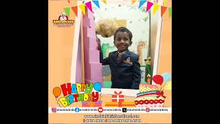 G.MANISITHIRAN #PRE.KG  Birthday wishes 🎂🎂🎂🎂🍡🍡🍥🍥Happy birthday to a future superstar!