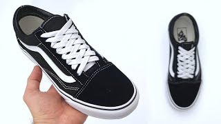 HOW TO DIAMOND LACE YOUR VANS OLD SKOOLS (FOR LONG LACES)