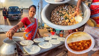 This Place is Famous For Aloo Dum & Chakuli (Rice Cake) | Only 10₹/- | Dahi Bara | Street Food India