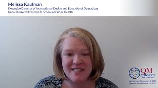 Melissa Kaufman Reflects on What Makes QM Connect Special