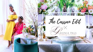 Vlog: BTS of My Easter Tablescape Collab w/Lavinia Paul| Bestie Q&A| The Cassan Edit