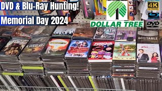 DVD & Blu-Ray Hunting at Dollar Tree! (Memorial Day 2024)