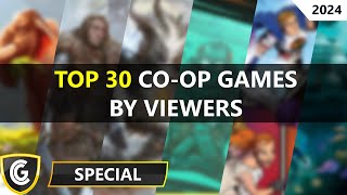 Top 30 Co-op Games by Viewers | 2024