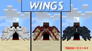 There are Wings in Minecraft! (Wings Mod)