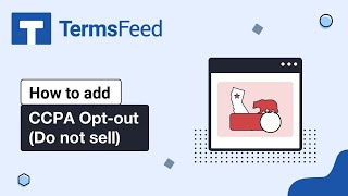 How to add CCPA Opt-out (Do Not Sell My Information link)