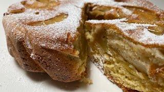 Famous Apple Cake | 4 ingredients and 5 minutes | DELICIOUS and easy Apple Pie