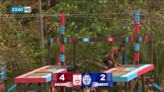 Survivor Greece Στέλιος Χανταπάκης vs Κώστας Α. (28/03/2017)