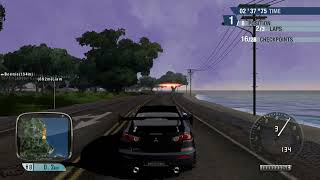 TDU Platinum - Mitsubishi Lancer Evolution X OEM - Seaside slalom