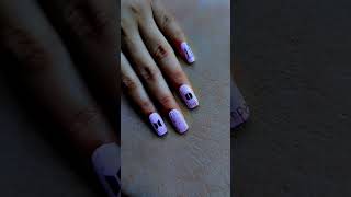 BTS nail art design