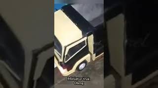 miniatur truk oleng