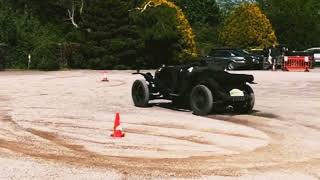 1929 Bentley 4.5 litre classic car drifting in 100% working condition