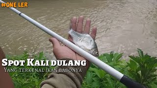 Memang benar sungai ini banyak ikan tawes babonya || Spot Militer