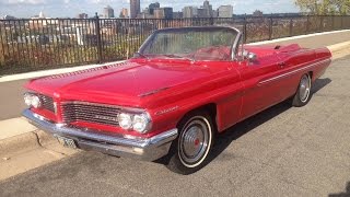 1962 Pontiac Catalina Convertible walk around startup