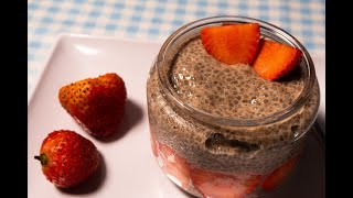 Chia & Strawberry Pudding