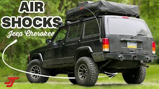 Installing Air Shocks on a XJ | Hope it Works