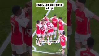 Kai Havertz Goal vs Brighton & Arsenal vs Brighton 2-0 & 17/12/2023 HD