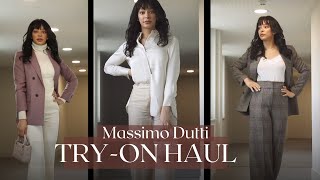 Smart sheek wear, try on haul Massimo Dutti