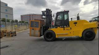 do you know how to test 15 ton forklift ,pls follow mewa :+86 18106938692