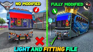 🤩 Jet bus mod fully modified | how to modify buses in bus simulator Indonesia