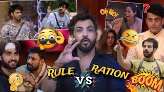 #BIGGBOSS18 : RULE VS RATION VIVIAN AVINASH VS RAJAT DIGVIJAY 🤯 KARAN BOLA 😲 KASHISH 🤔