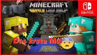 Let´s Play Minecraft Battle Mini Game auf der Nintendo Switch German / Deutsch