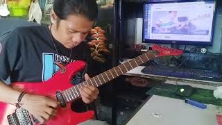 Bumi semakin panas@Cover gitar sambil cek sound gitar aria pro elvis ,,,gitar old