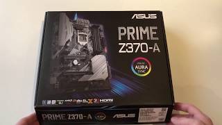 ASUS PRIME Z370-A Unboxing DE