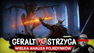 WIEDŹMIN | Oceniam WSZYSTKIE walki Geralta ze Strzygą | Analiza ⚔