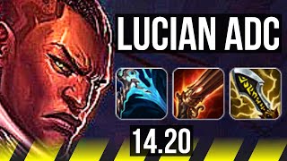 LUCIAN & Nami vs VAYNE & Lulu (ADC) | Legendary | TR Master | 14.20