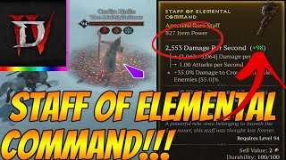 WHERE TO FARM STAFF OF ELEMENTAL COMMAND IN DIABLO 4