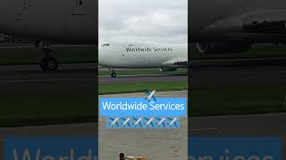 Worldwide Services ✈️✈️✈️cargo aircraft #shortsvideo #aviation