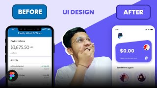 I Redesign Paypal App Ui & Explain Concepts of UI