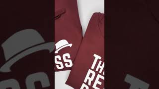 Boss and the real boss maroon couple hoodies from gogirgit