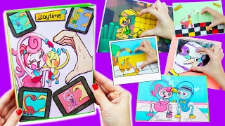 Poppy Playtime 10 Gaming book Finger Heart/ 파피 플레이타임 손가락 하트 6가지 게임책 만들기