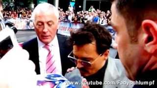 Mr. Johnny Depp live in Berlin - Lone Ranger Premiere / Sony Center